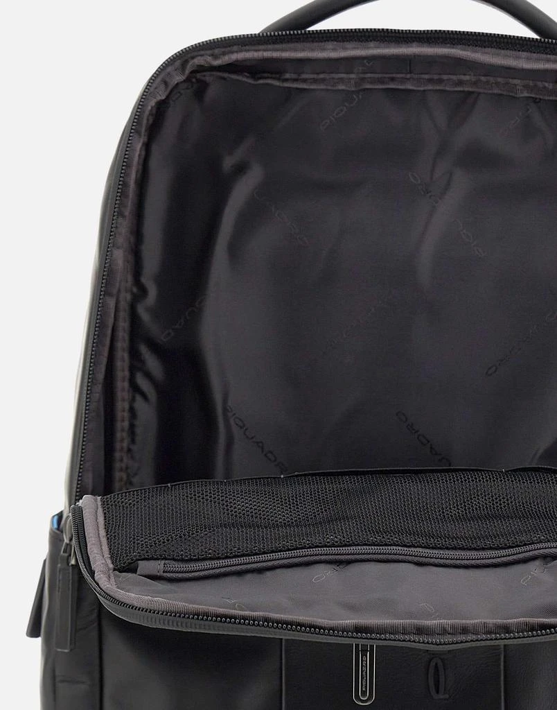 PIQUADRO "Blu Square"  leather backpack 4