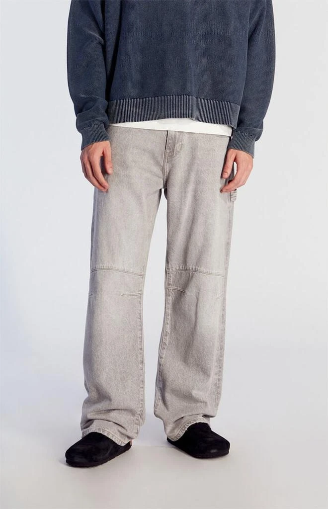 PacSun Dylan Baggy Jeans Carpenter Gray 1