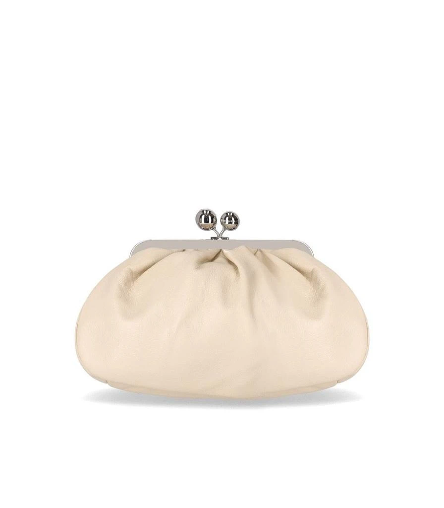 Weekend Max Mara Weekend Max Mara Pasticcino Cubico Medium Ivory Clutch 1