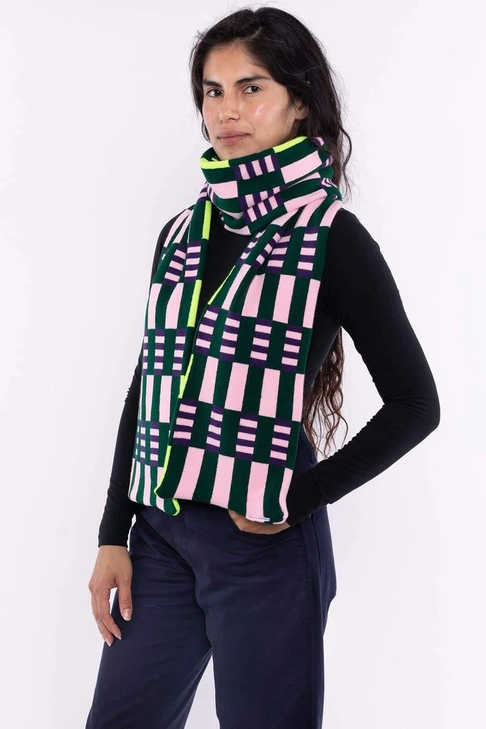 Los Angeles Apparel JQSCARF21 - Misaligned Stripe Scarf 5