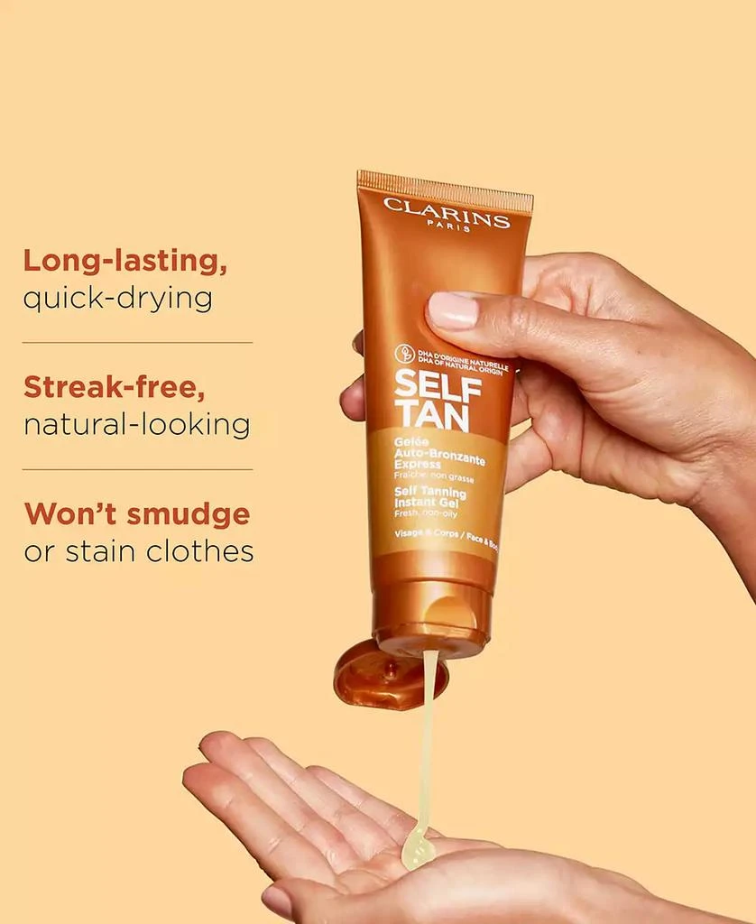 Clarins Self Tanning Face & Body Tinted Gel, 4.4 oz. 4