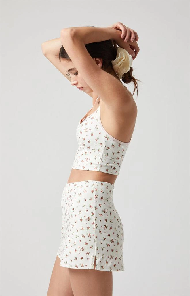 PAC 1980 PAC WHISPER Active Floral Gemini Mini Skort 4