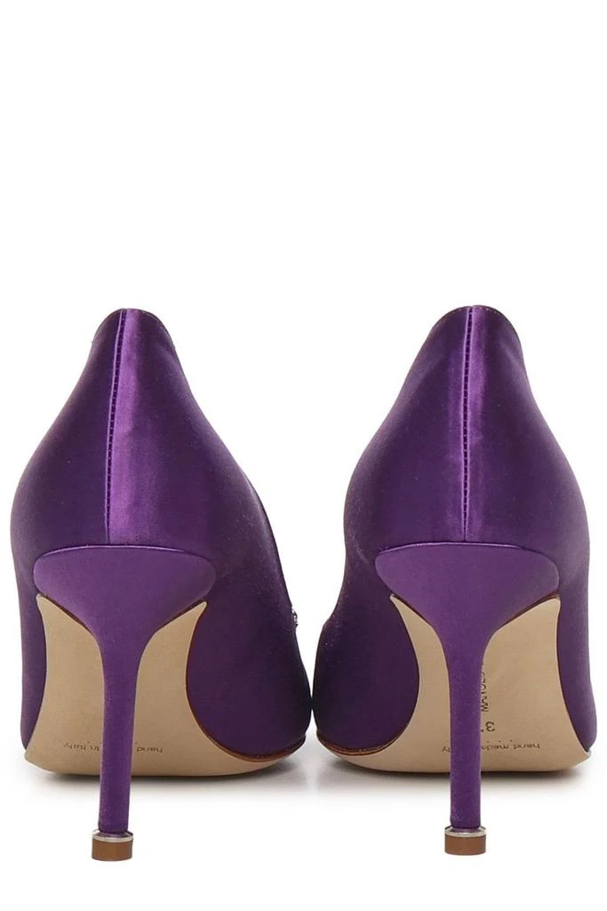 Manolo Blahnik Manolo Blahnik Hangisi Pointed-Toe Pumps 4