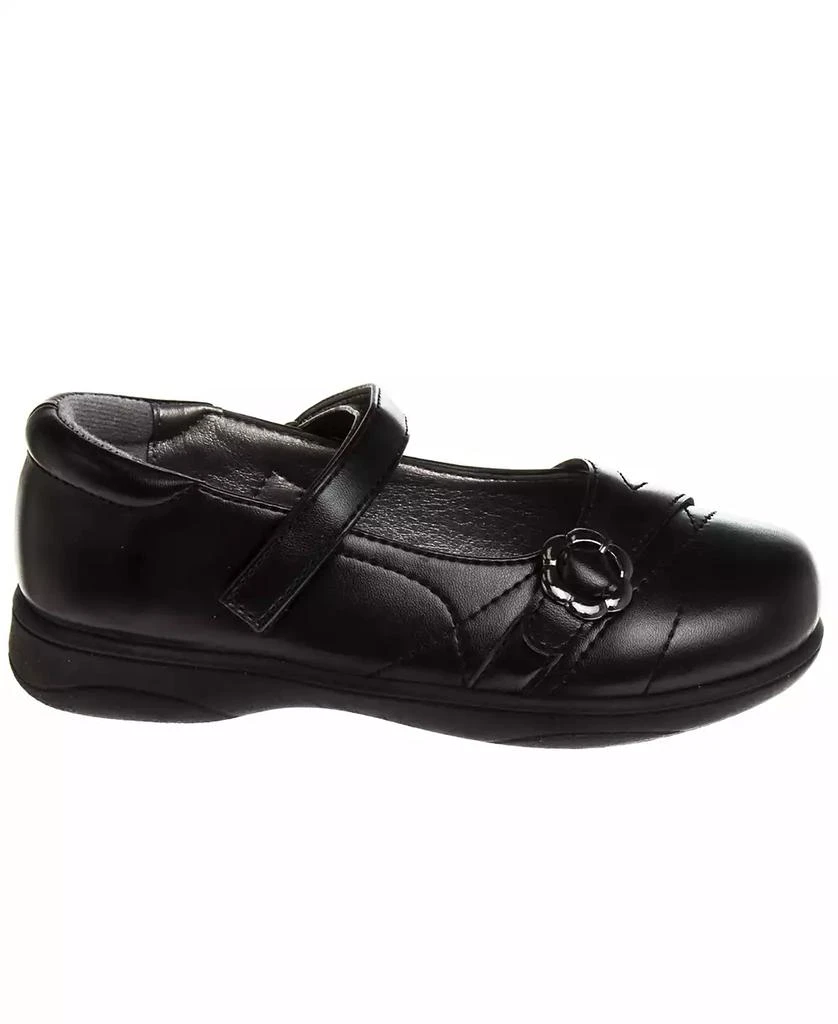 French Toast Little Girls School Hook and Loop Closure Shoes 2