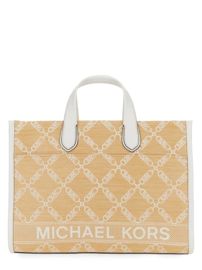 Michael Kors Michael Michael Kors Gigi Large Empire Logo Jacquard Tote Bag 1