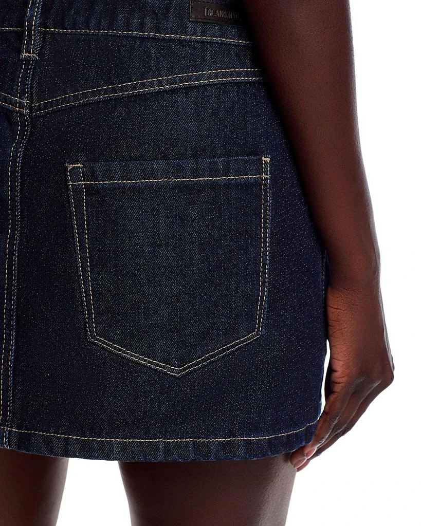 Blank NYC Denim Micro Mini Skirt 6