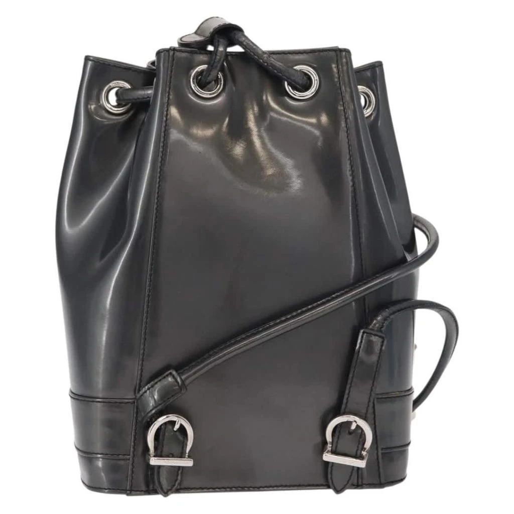 Salvatore Ferragamo Vala Backpack Leather Leather Backpack Bag (Pre-Owned) 2