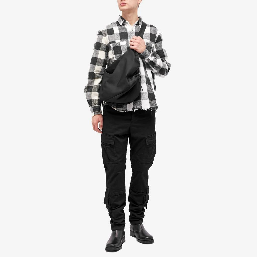 John Elliott John Elliott Silverado Paneled Plaid Shirt 4