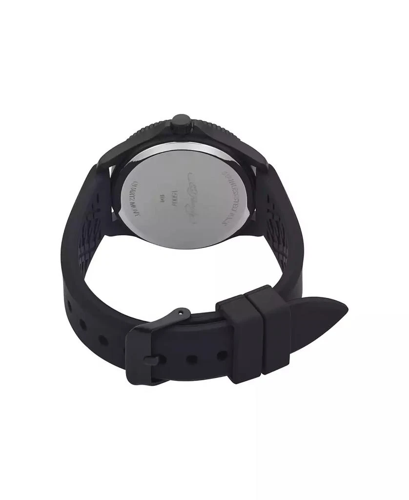 Ed Hardy Women's Quartz Matte Black Silicone Strap Analog Watch 3
