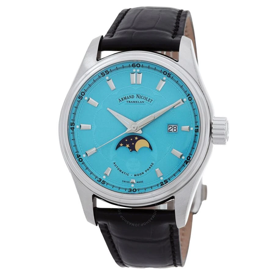 Armand Nicolet Mh2 Blue Dial Men's Watch A640L-TF-P840NR2 1
