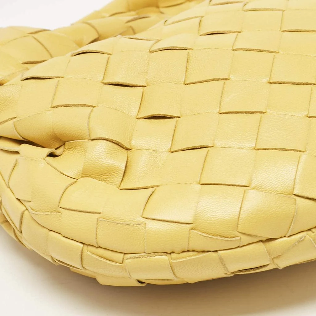 Bottega Veneta Bottega Veneta Yellow Intrecciato Leather Mini BV Jodie Bag 12