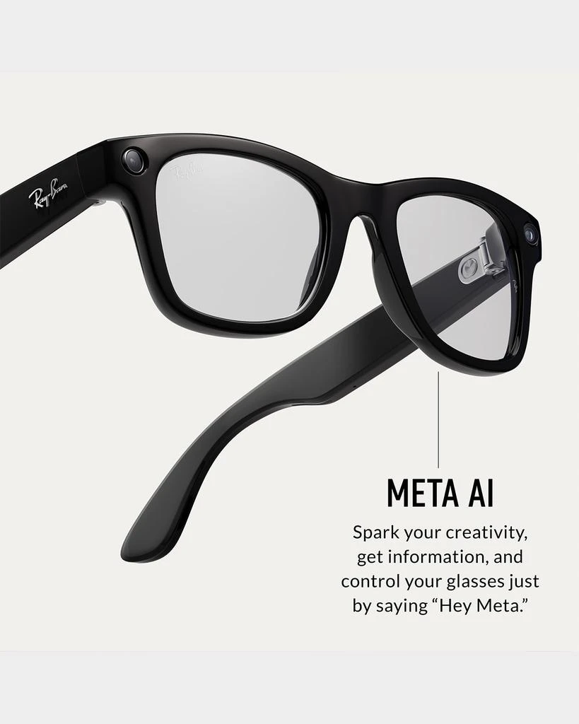 Ray-Ban Men's Ray-Ban Meta Headliner AI Glasses 4