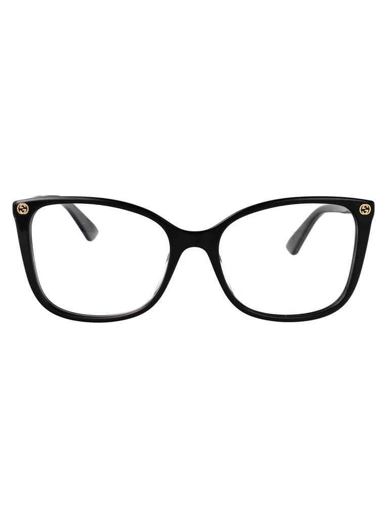 Gucci BLACK ACETATE OPTICAL GLASSES 1