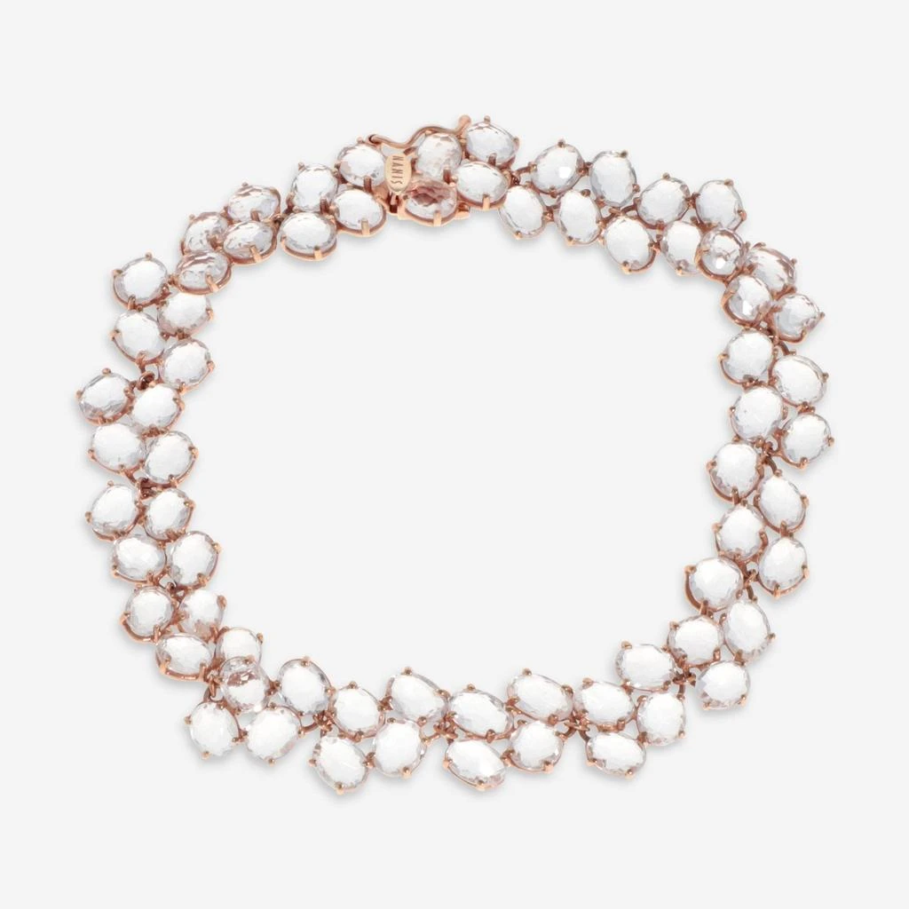 Nanis Nanis 18K Yellow Gold Rock Crystal Chain Bracelet BI1-515 2