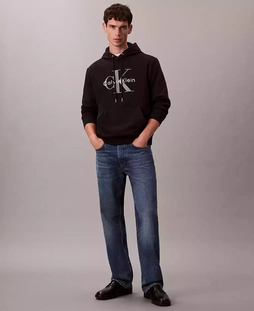 Calvin Klein Men's Monogram Logo Fleece Hoodie 2