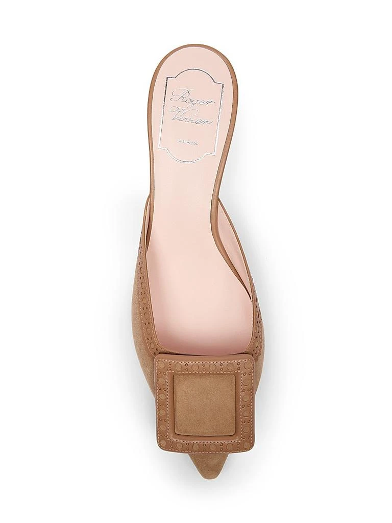 Roger Vivier I Love Vivier 45MM Suede Mules 4