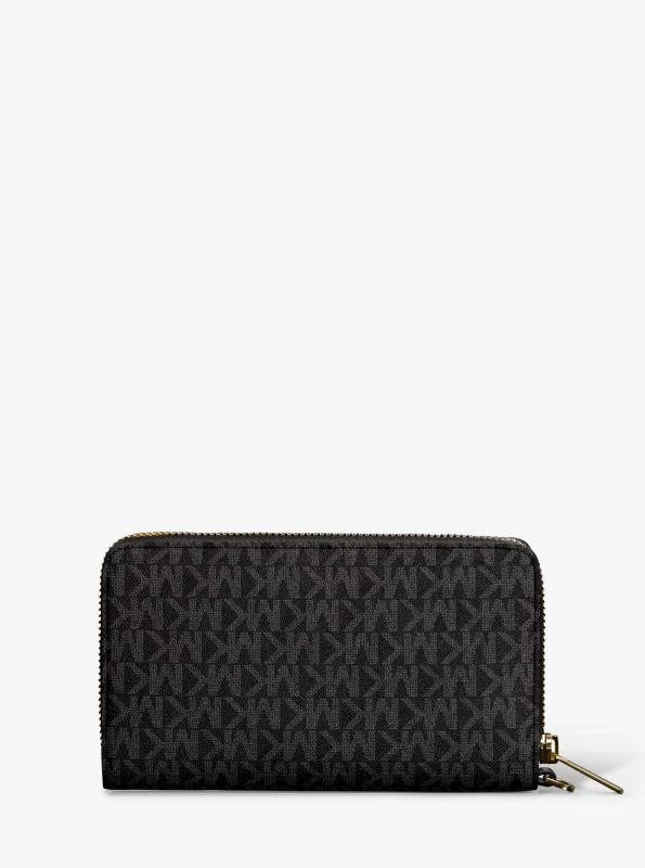 Michael Kors Jet Set Large Signature Logo Smartphone Wallet 3