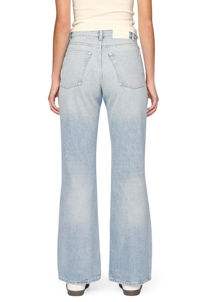 DL1961 Desi High Waist Ripped Wide Leg Jeans 2