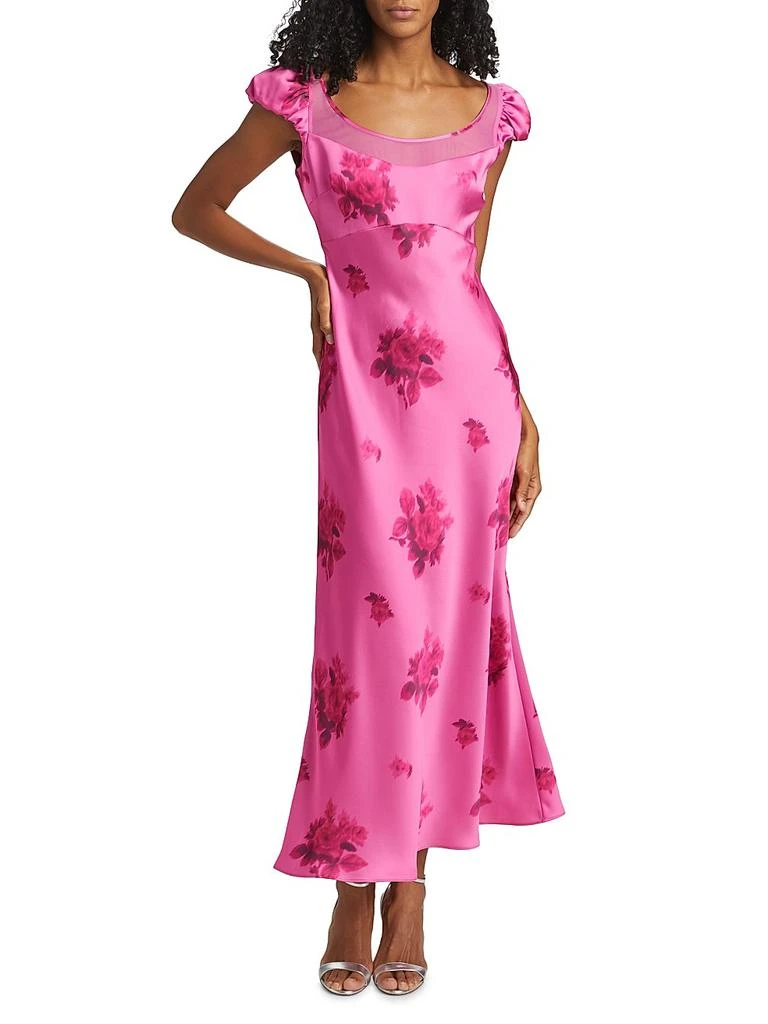 LOVESHACKFANCY Renaissance Rainfall Charm Joelette Midi-Dress 2
