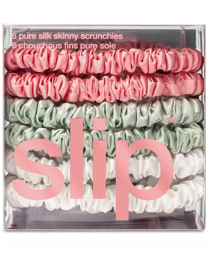 Slip 6-Pc. Pure Silk Skinny Scrunchies Set 5