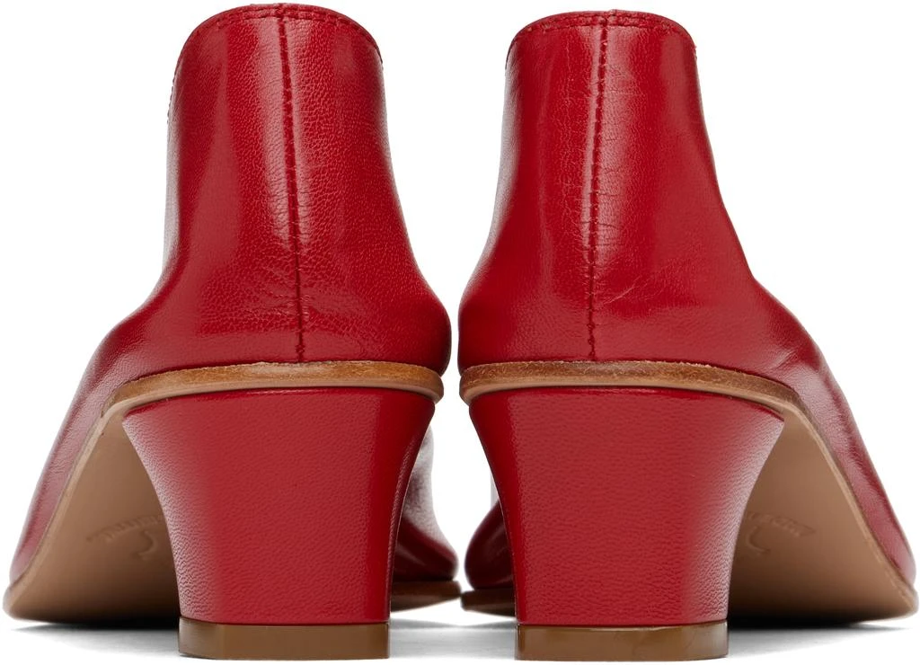 Martiniano Red High Glove Heels 2