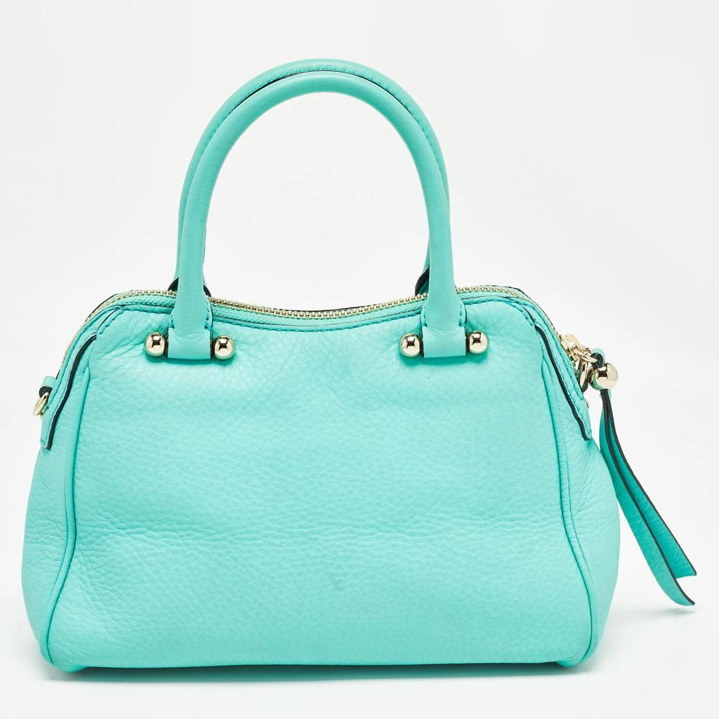 Kate Spade Tiffany Blue Leather Mini Charles Street Audrey Satchel 3