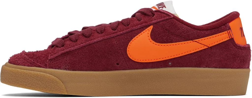 NIKE Burgundy Blazer Low '77 Vintage Sneakers 3