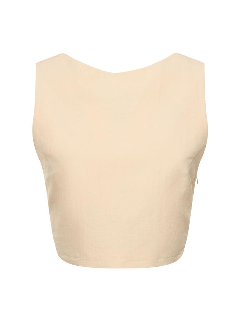 AURALEE Linen & Cotton Tank Top