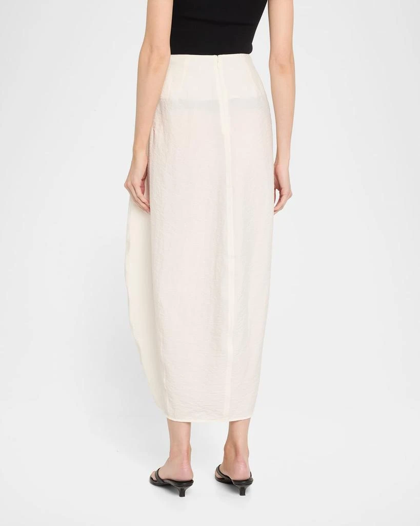 Totême Cotton Voile Ankle Parachute Skirt 3