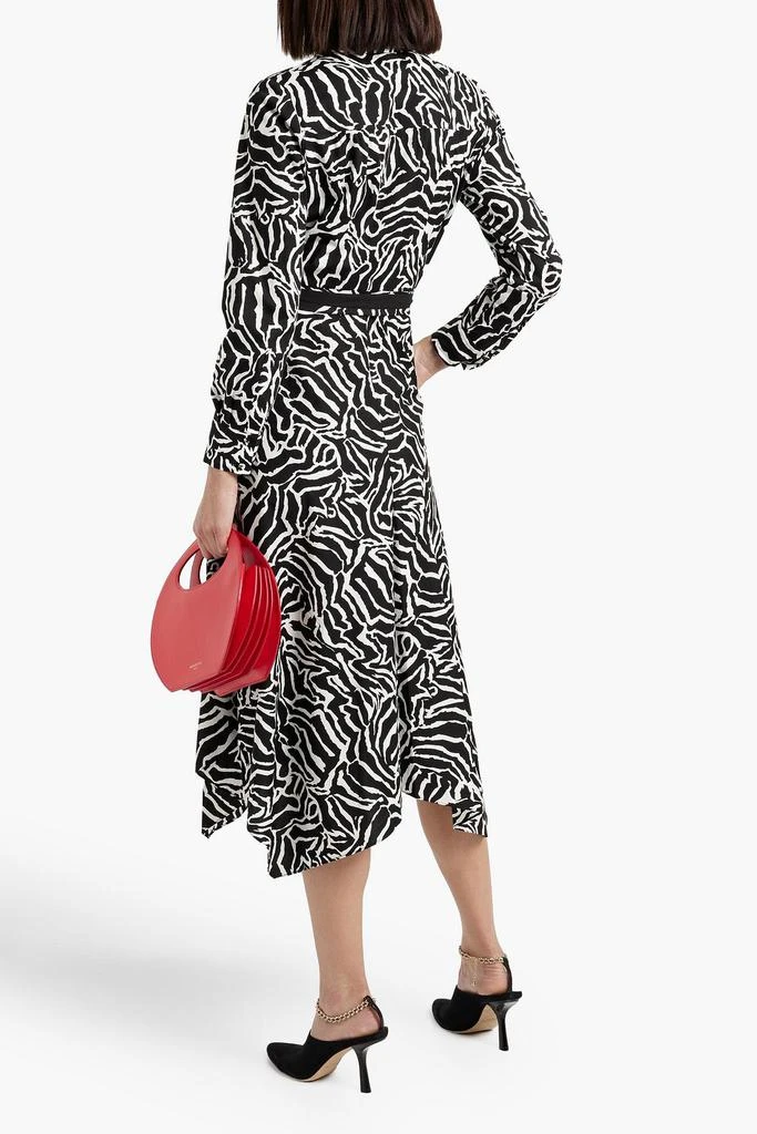 DIANE VON FURSTENBERG Andre printed cotton-blend poplin midi shirt dress 3