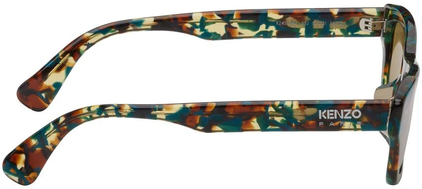 Kenzo Tortoiseshell Rectangular Sunglasses 2