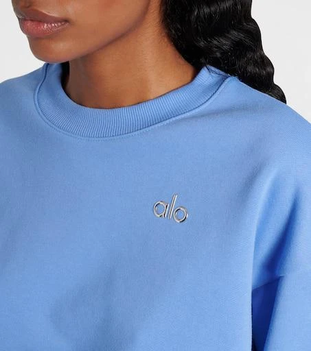 Alo Accolade cotton-blend sweatshirt 4