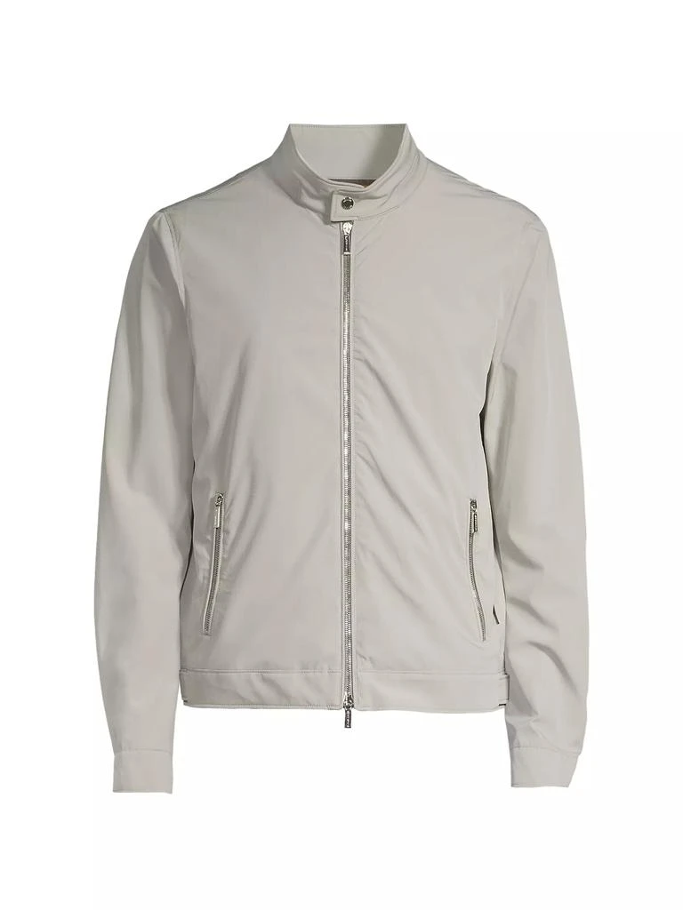 Moorer Banded Collar Bomber Jacket 1