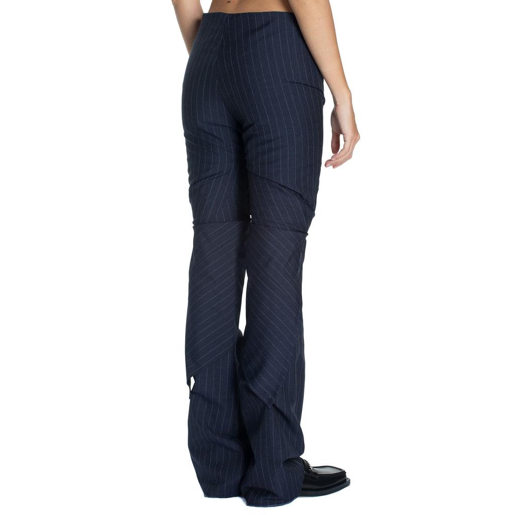 Lourdes NYC Pinstripe wrapped pants