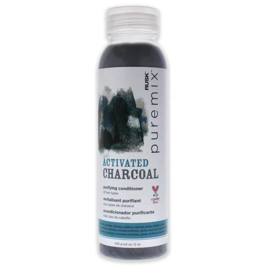 Rusk Puremix Activated Charcoal Purifying Conditioner by  for Unisex - 12 oz Conditioner 1