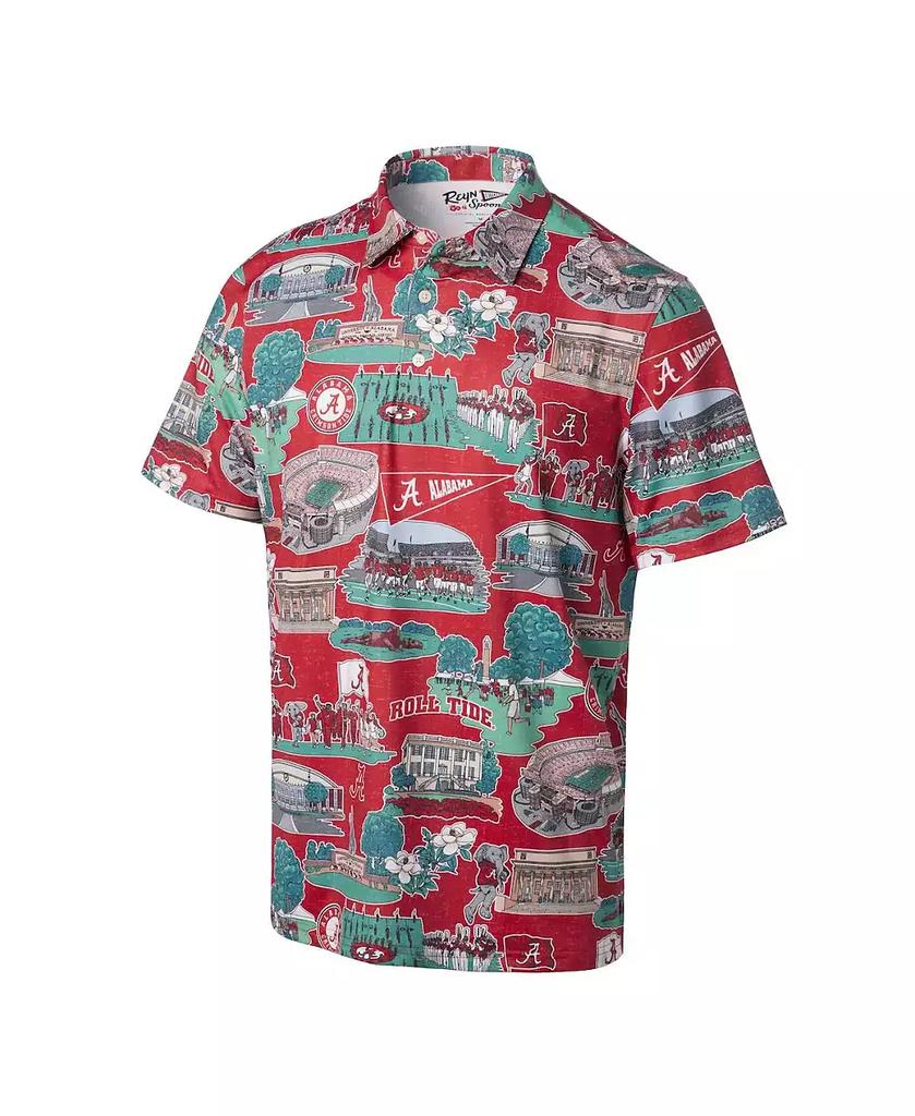 Reyn Spooner Men's Crimson Alabama Crimson Tide Scenic Polo Shirt