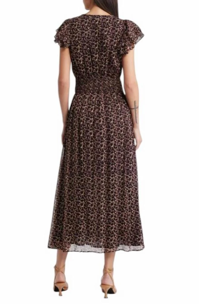Cleobella Tomasa Ankle Dress In Medici Print 3
