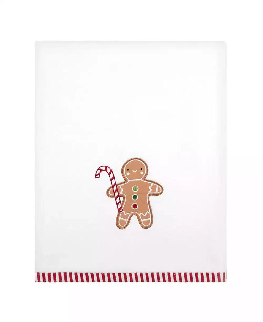 Avanti Gingerbread Man Cotton Bath Towel Set, 52" x 27"