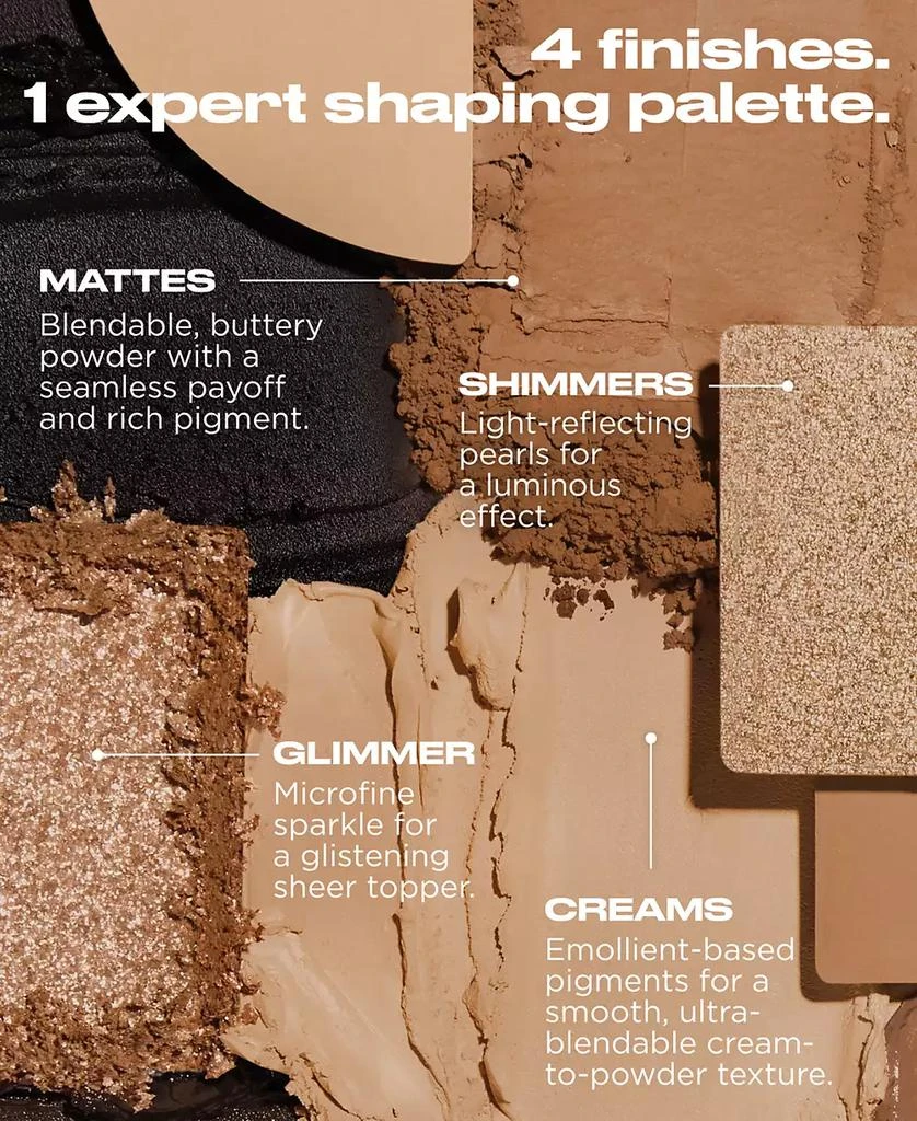 Urban Decay Warm-Toned Naked Shaped Eye 
Face Palette 7