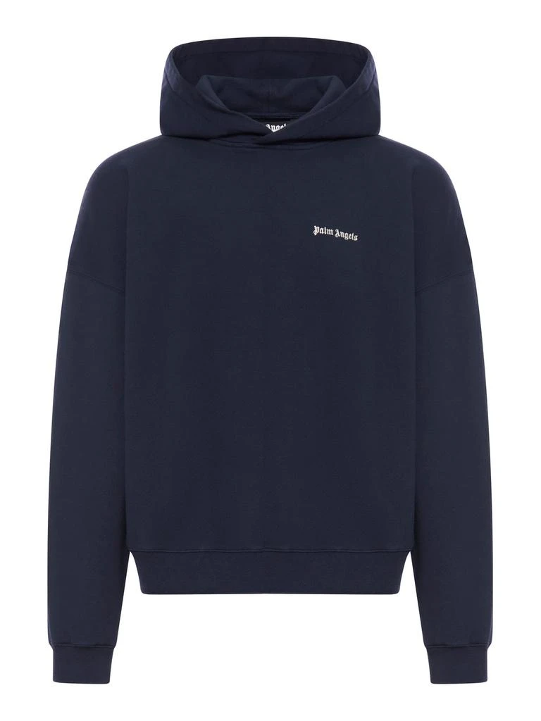 Palm Angels Palm Angels Logo Detailed Hoodie 1