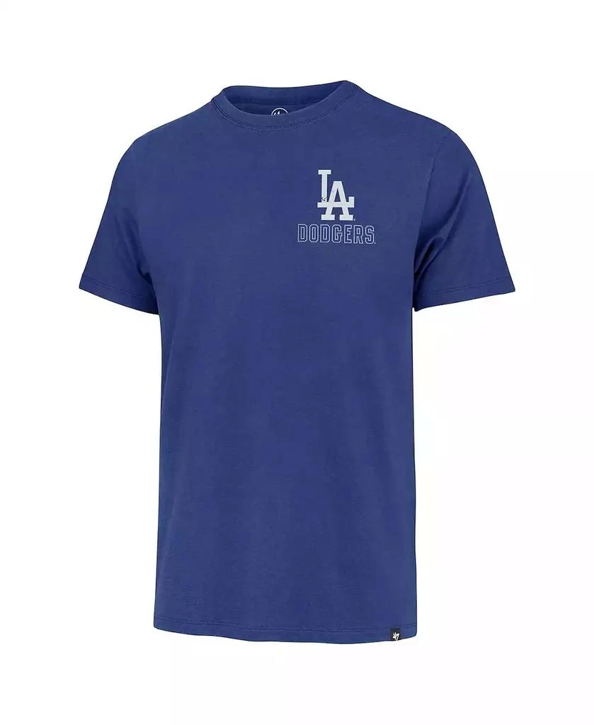 '47 Brand Men's Royal Los Angeles Dodgers Hang Back Franklin T-Shirt 3