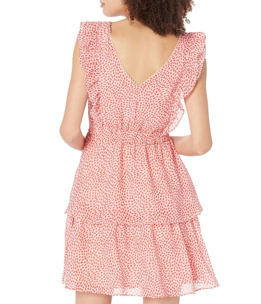 Betsey Johnson Queen of Hearts Chiffon Mini Dress 2