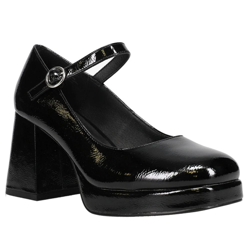 Steve Madden Mingle Round Toe Mary Jane Block Heel Pumps 2