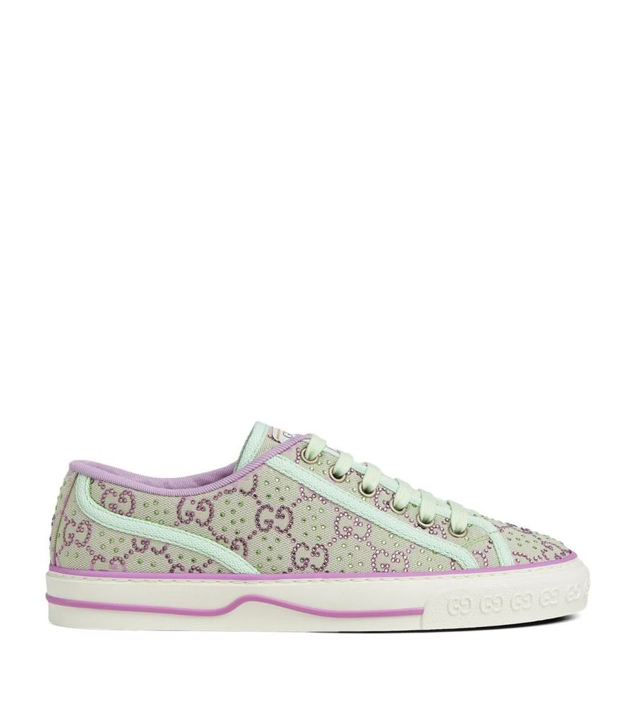 Gucci Rhinestone Tennis 1977 Sneakers 1