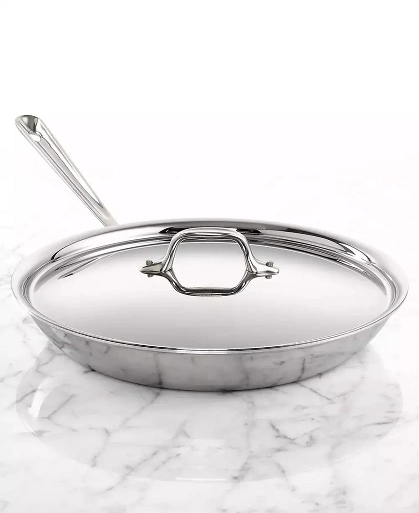 All-Clad Stainless Steel 12" Covered Fry Pan 2