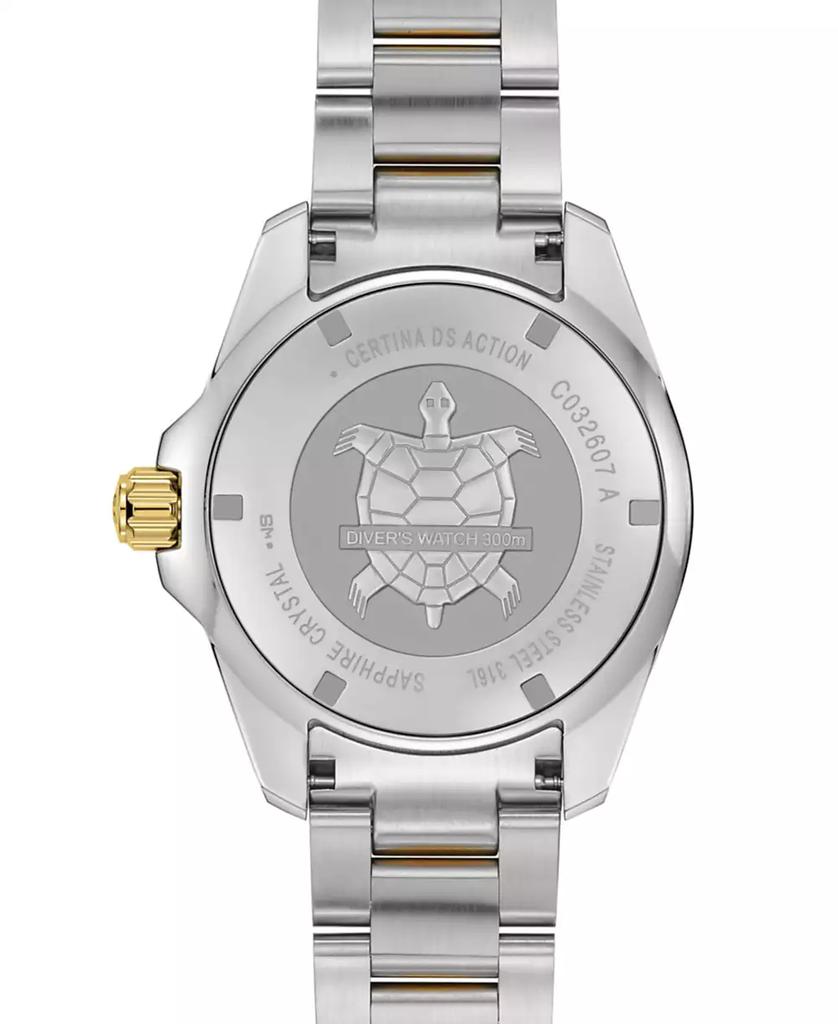 Certina Men's Swiss Automatic DS Action Diver Two-Tone Stainless Steel Bracelet Watch 43mm