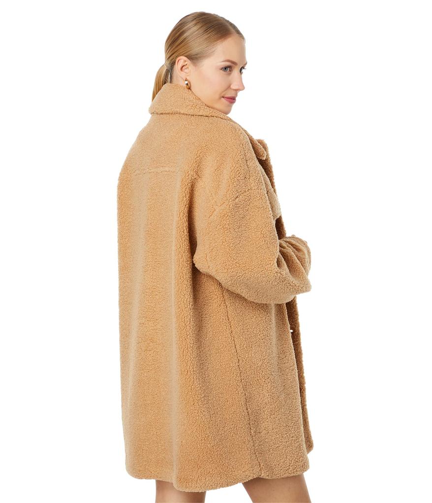 Avec Les Filles Oversized Faux Shearling Shacket