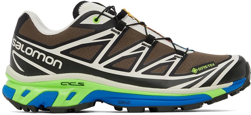 Salomon SSENSE XX Brown XT-6 GTX Sneakers 1