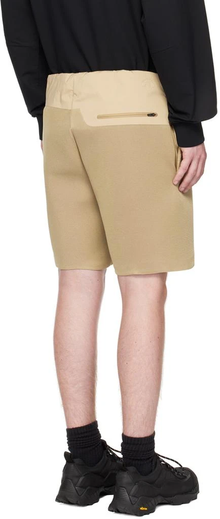 DESCENTE Beige Paneled Shorts 3