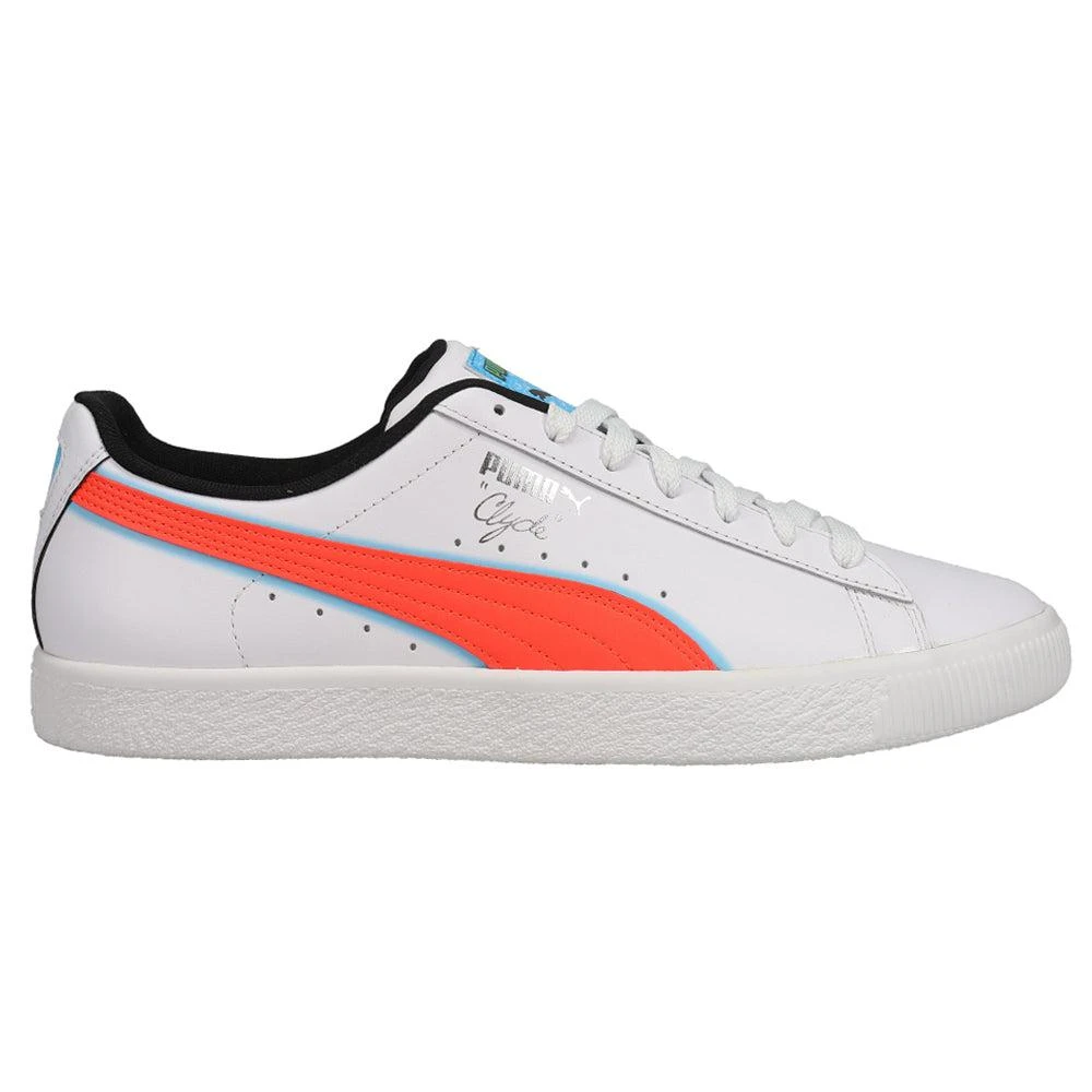 Puma Clyde Airbrush Lace Up Sneakers 1